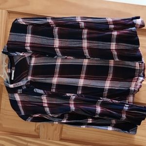 Maurices Flannel Top